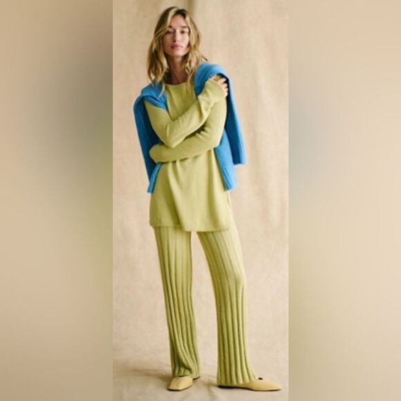 FREE PEOPLE Miranda Sweater Pant Set Size Large NWT - Picture 1 of 7